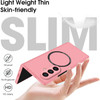 Slim Protective Cover with MagSafe Magnetic Ring for Samsung Galaxy Z Fold 7 - Pink