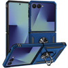 Ring Grip Hybrid Case for Samsung Galaxy Z Flip 7 - Blue