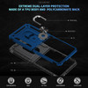 Ring Grip Hybrid Case for Samsung Galaxy Z Flip 7 - Blue