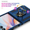 Ring Grip Hybrid Case for Samsung Galaxy Z Flip 7 - Blue