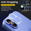 HD Tempered Glass Camera Lens Protector for iPhone 16 / iPhone 16 Plus - Clear