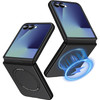 Slim Protective Cover with MagSafe Magnetic Ring for Samsung Galaxy Z Flip 7 - Black