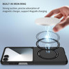 Slim Protective Cover with MagSafe Magnetic Ring for Samsung Galaxy Z Flip 7 - Black
