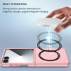 Slim Protective Cover with MagSafe Magnetic Ring for Samsung Galaxy Z Flip 7 - Pink
