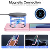 Slim Protective Cover with MagSafe Magnetic Ring for Samsung Galaxy Z Flip 7 - Pink