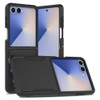 Military Grade TUFF Hybrid Armor Case for Samsung Galaxy Z Flip 7 - Black