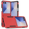 Military Grade TUFF Hybrid Armor Case for Samsung Galaxy Z Flip 7 - Red