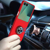 Slim Protective Cover with Ring Grip for Samsung Galaxy Z Flip 7 - Red