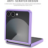 Slim Protective Cover with Ring Grip for Samsung Galaxy Z Flip 7 - Purple