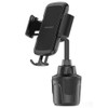 Car Cup Holder Phone Mount with Adjustable Base - Black