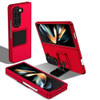Slim Protective Case with Kickstand for Samsung Galaxy Z Fold 7 - Red