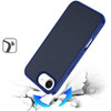Carbon Fiber Series MagSafe Hybrid Case for iPhone 16e - Blue