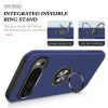 360 Rotating Ring Grip Hybrid Case for Google Pixel 10 Pro XL - Blue