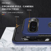 360 Rotating Ring Grip Hybrid Case for Google Pixel 10 Pro XL - Blue