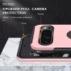 360 Rotating Ring Grip Hybrid Case for Google Pixel 10 Pro XL - Pink