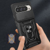 Military Grade Superior Series Hybrid Case with Ring Grip and Camera Lens Cover for Google Pixel 10 Pro XL