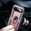 Military Grade Hybrid Case with Ring Grip for Google Pixel 10 Pro XL - Rose Gold