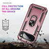 Military Grade Hybrid Case with Ring Grip for Google Pixel 10 Pro XL - Rose Gold