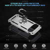 Military Grade Hybrid Case with Ring Grip for Google Pixel 10 Pro XL - Silver