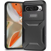 Combat Tough Series Hybrid Case with Camera Lens Cover for Google Pixel 10 Pro XL - Black