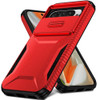 Combat Tough Series Hybrid Case with Camera Lens Cover for Google Pixel 10 Pro XL - Red