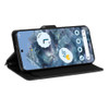 Extra Series Essential Leather Wallet Stand Case for Google Pixel 10 / Pixel 10 Pro - Black