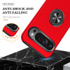 360 Rotating Ring Grip Hybrid Case for Google Pixel 10 / Pixel 10 Pro - Red