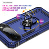 Military Grade Hybrid Case with Ring Grip for Google Pixel 10 / Pixel 10 Pro - Blue