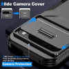 Combat Tough Series Hybrid Case with Camera Lens Cover for Google Pixel 10 / Pixel 10 Pro - Black