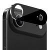 HD Tempered Glass Camera Lens Protector for iPhone Air - Black