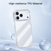 Tough Shield Snap-on Transparent Hybrid Case for iPhone 17 Pro Max - Clear