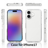 Tough Shield Snap-on Transparent Hybrid Case for iPhone 17 - Clear