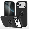 360 Rotating Ring Grip Hybrid Case for iPhone 17 Pro - Black