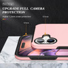 360 Rotating Ring Grip Hybrid Case for iPhone 17 - Pink