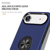 360 Rotating Ring Grip Hybrid Case for iPhone Air - Blue