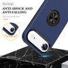 360 Rotating Ring Grip Hybrid Case for iPhone Air - Blue