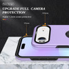 360 Rotating Ring Grip Hybrid Case for iPhone Air - Purple