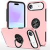 360 Rotating Ring Grip Hybrid Case for iPhone Air - Pink