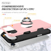 360 Rotating Ring Grip Hybrid Case for iPhone Air - Pink