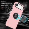 360 Rotating Ring Grip Hybrid Case for iPhone Air - Pink