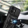 Superior Series Hybrid Case with Ring Grip and Camera Lens Cover for iPhone 17