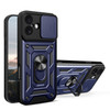 Superior Series Hybrid Case with Ring Grip and Camera Lens Cover for iPhone 17 - Blue