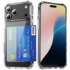 Optical Grade Clear Case with Card Slot for iPhone 17 Pro