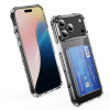 Optical Grade Clear Case with Card Slot for iPhone 17 Pro