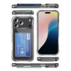 Optical Grade Clear Case with Card Slot for iPhone 17 Pro