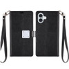 Extra Series Essential Leather Wallet Stand Case for iPhone 17 - Black