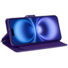 Extra Series Essential Leather Wallet Stand Case for iPhone Air - Purple
