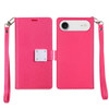 Extra Series Essential Leather Wallet Stand Case for iPhone Air - Pink