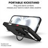 Transparent Hybrid Case with Ring Grip for iPhone Air