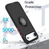Transparent Hybrid Case with Ring Grip for iPhone Air